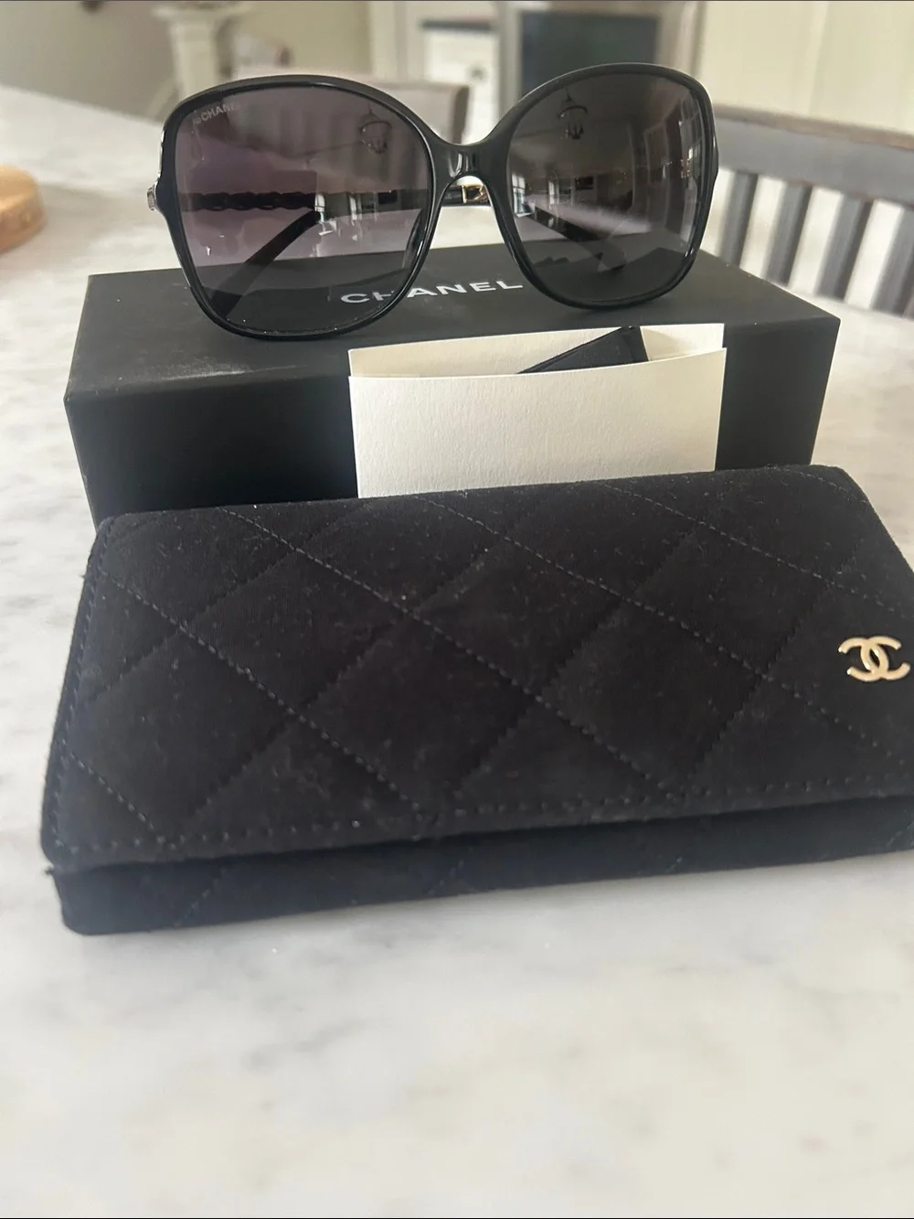 CHANEL Black Oversized